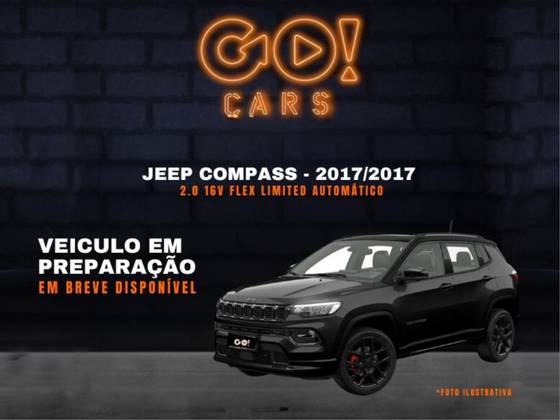 JEEP COMPASS 2.0 16V FLEX LIMITED AUTOMÁTICO JEEP COMPASS 2.0 16V FLEX LIMITED AUTOMÁTICO
